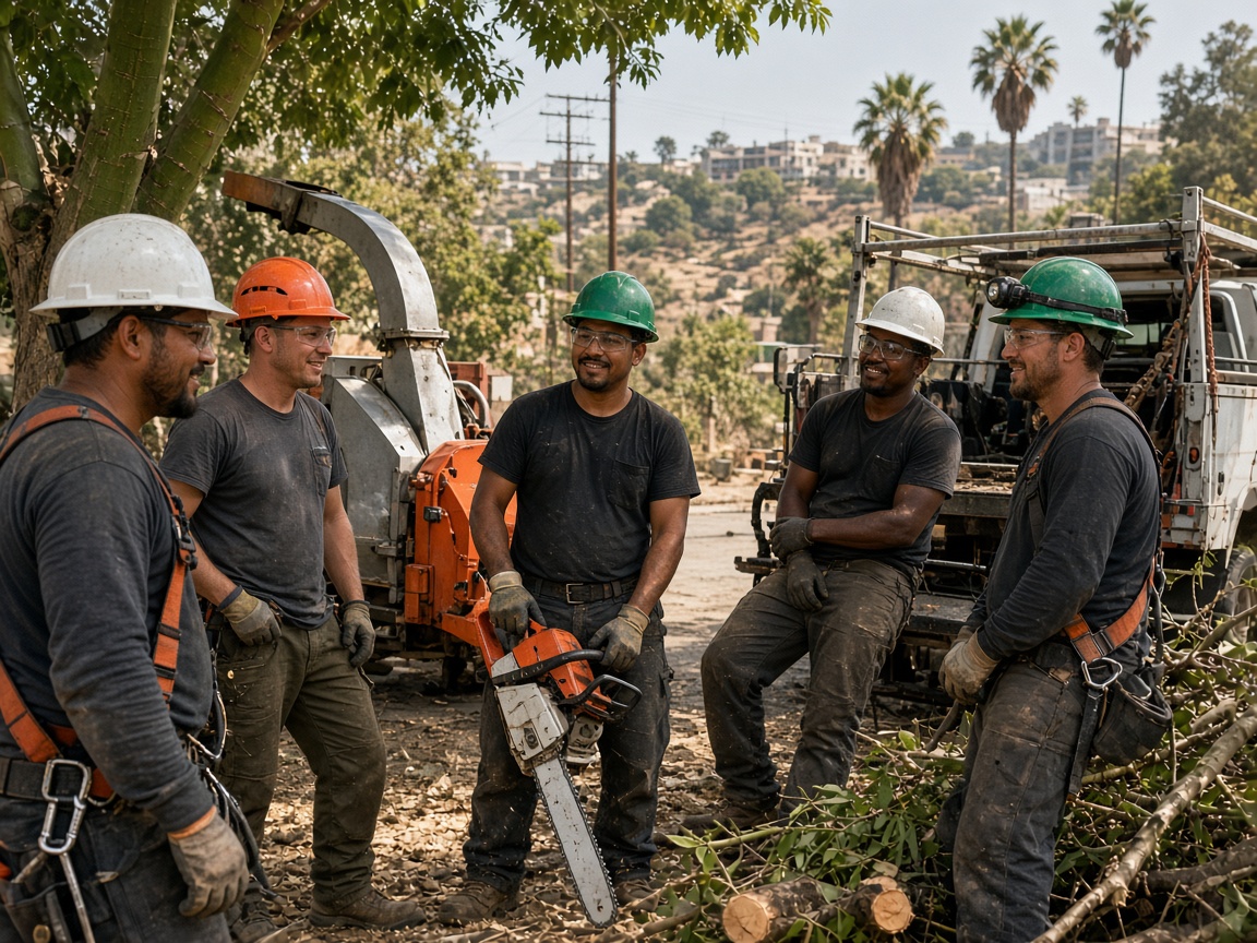 Los Angeles Tree Removal team